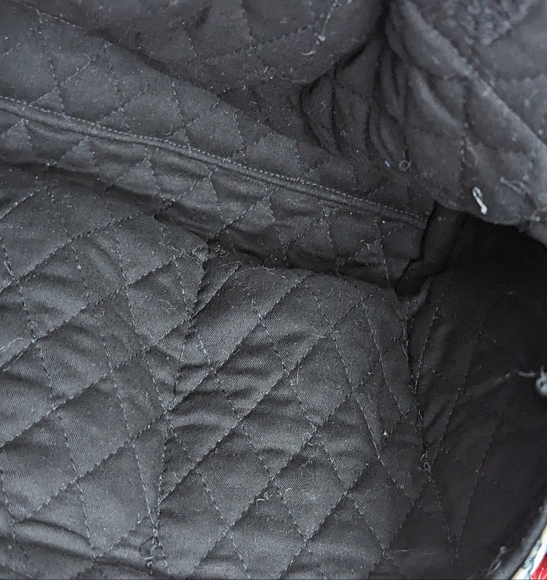 Hand Crafted "What Happens In The Garage" Bingo/Tote Bag W/ Chain Handles - Picture 5 of 5